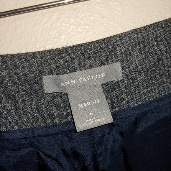 Ann Taylor Pants - Ann Taylor Margo Trouser Lined Wool Mid Rise 6